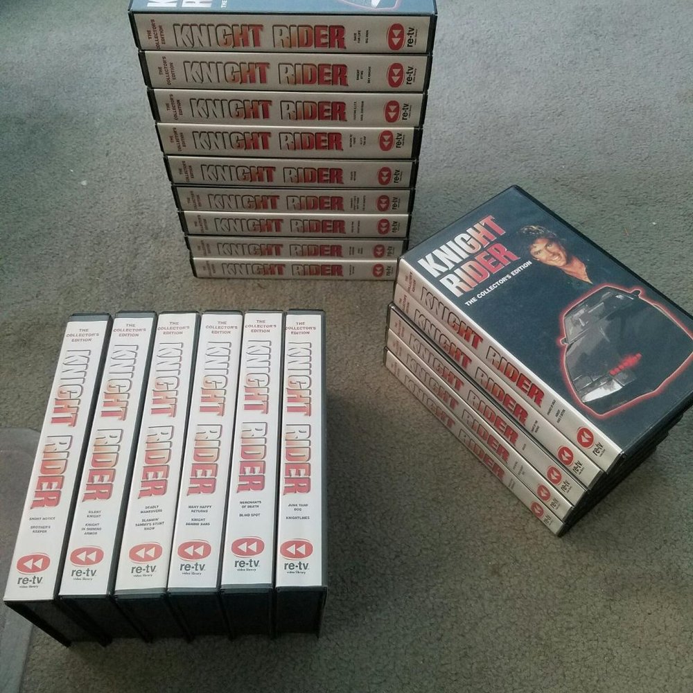 Knight Rider Complete Series VHS